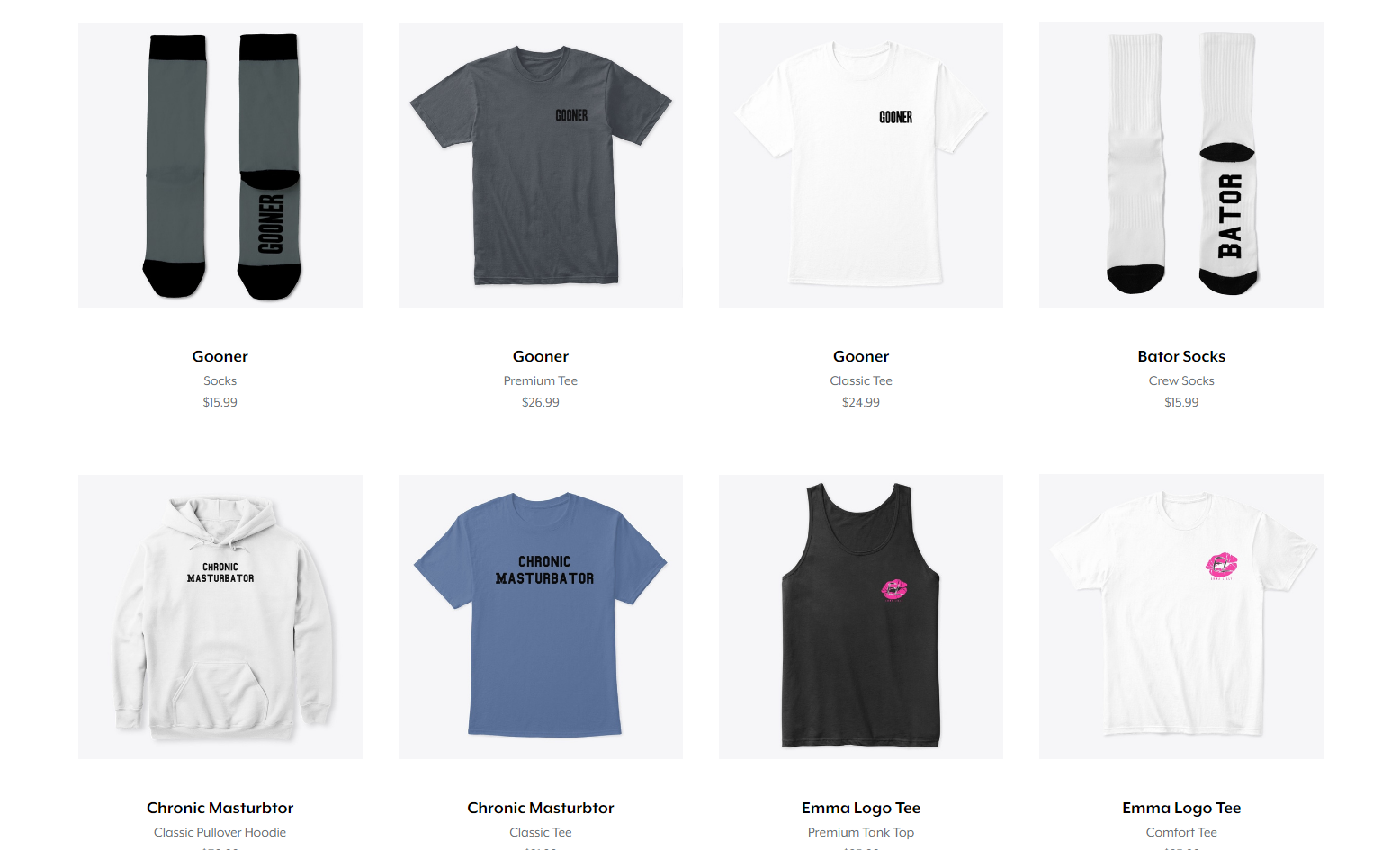 Merch – Emma Lilly Official